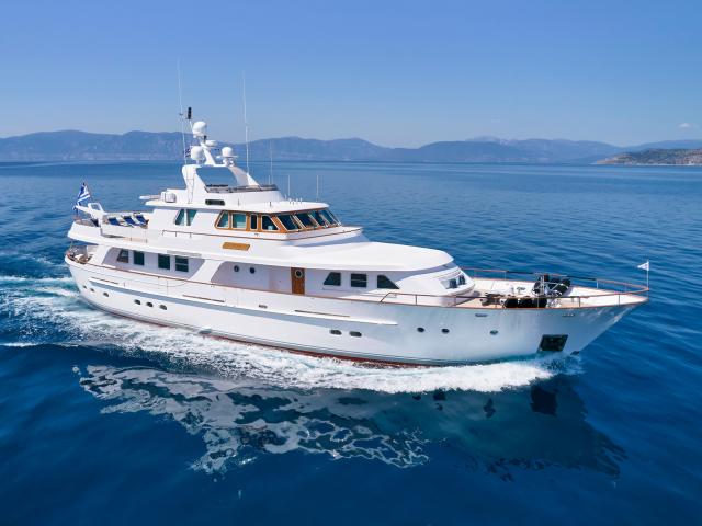 Lowland Yachts BV Netship De Vries Lentsch custom dutch motor yacht Suncoco for sale