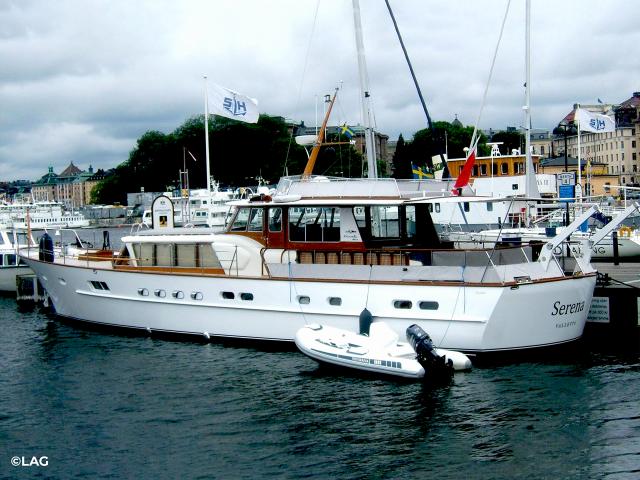 Feadship De Vries Carlo Riva Caravelle Dutch motor yacht Serena for sale