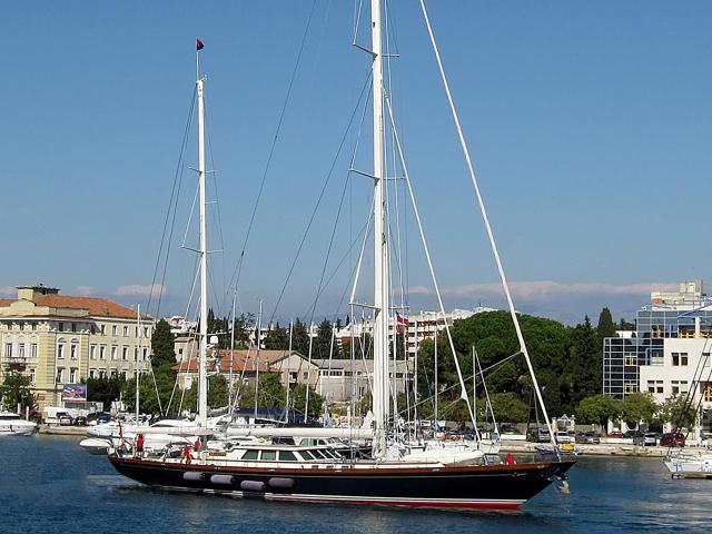 Royal Huisman Shipyard Fontaine Design Group custom Dutch sailing yacht Anakena for sale