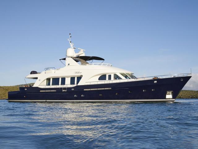 Moonen 84 Rene van der Velden Design Dutch motor yacht Willow for sale