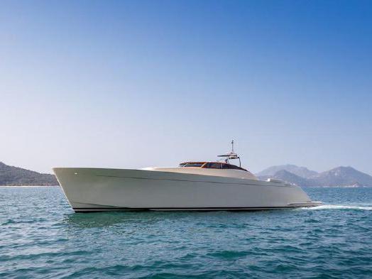 Gebroeder van Enkhuizen Frank Mulder Design custom Dutch motor yacht Lo Rider for sale