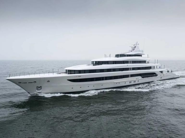 Oceanco The A Group design custom Dutch motor yacht H3 for sale