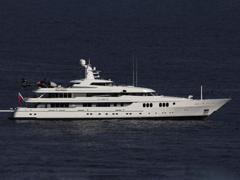 Feadship van Lent de Voogt Naval Architects custom Dutch motor yacht Trident for sale