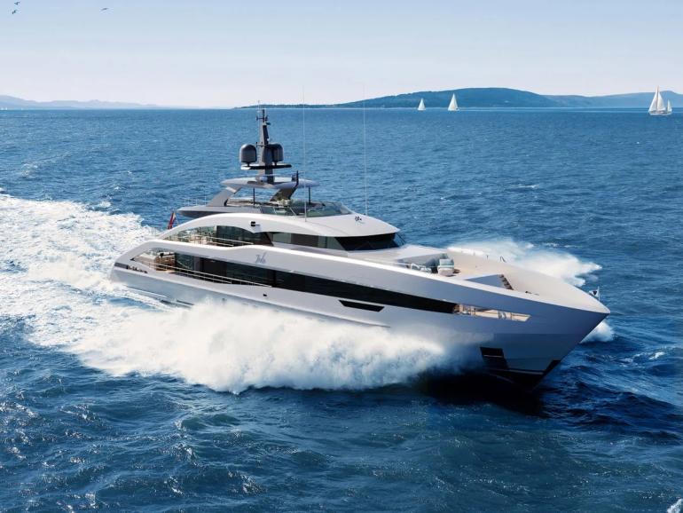 Heesen Omega Architects custom Dutch motor yacht Project Jade for sale