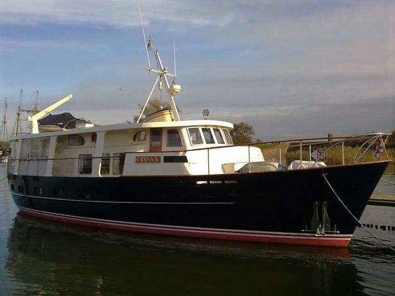 Feadship De Vries Oehlmann custom dutch motor yacht Haddock for sale