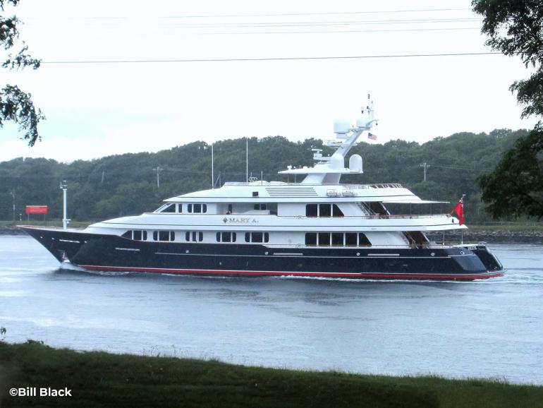 Feadship de Vries De voogt naval architects custom dutch motor yacht Mary A for sale