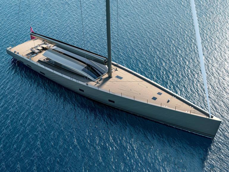 Vitters Shipyard Reichel Pugh Yacht Design custom Dutch sailing yacht Project Magic for sale