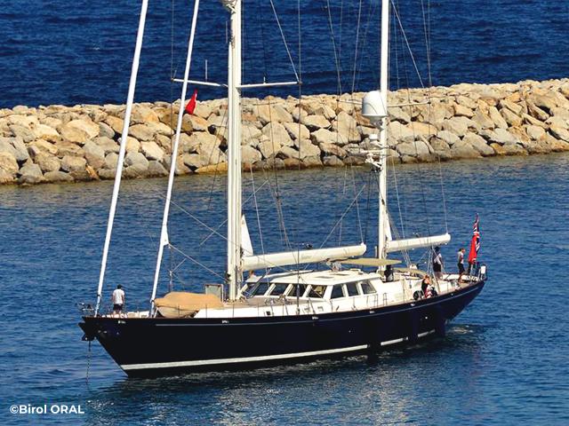 Royal Huisman Shipyard Fontaine Design Group custom Dutch sailing yacht Surama for sale