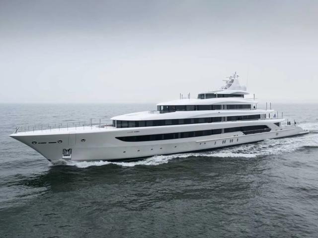 Oceanco The A Group design custom Dutch motor yacht H3 for sale