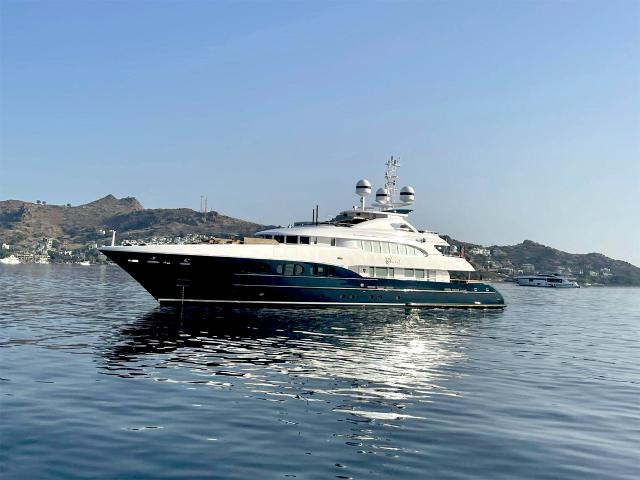 Heesen Omega Architects custom Dutch motor yacht My Secret for sale