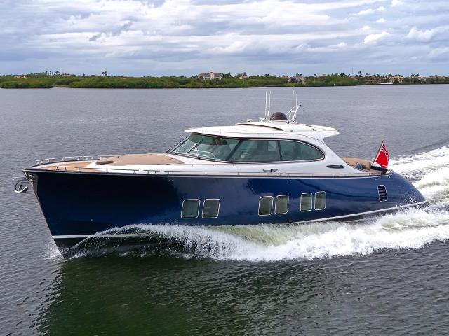 Zeelander Cor D Rover Design custom Dutch motor yacht MaddamC2 for sale