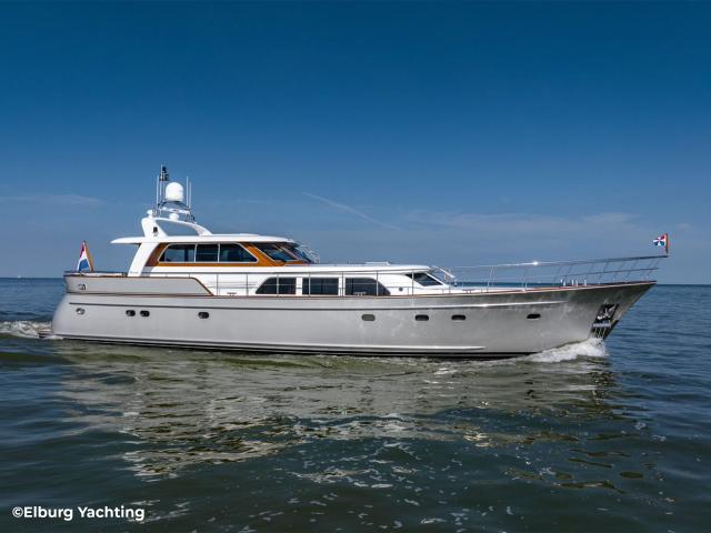 Mulder Shipyard Wheelhouse 70 Guido de Groot Design Dutch motor yacht Clasy June for sale