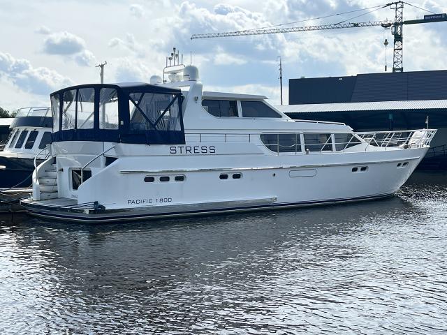 Pacific Shipyards Pacific 1800 custom Dutch motor yacht Stress for sale