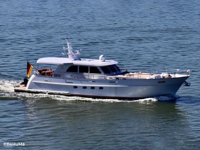 Volharding Staveren Shipyard Sturier Centre Sleeper 675 Long Range Dutch motor yacht Haga for sale 01