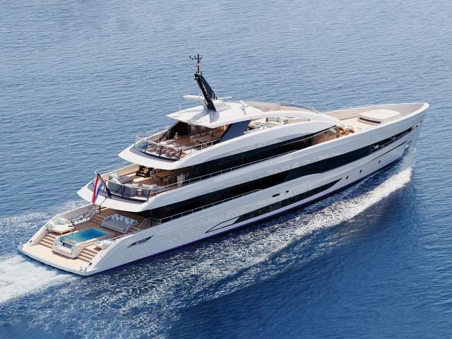 Heesen PROJECT GRACE keel laying