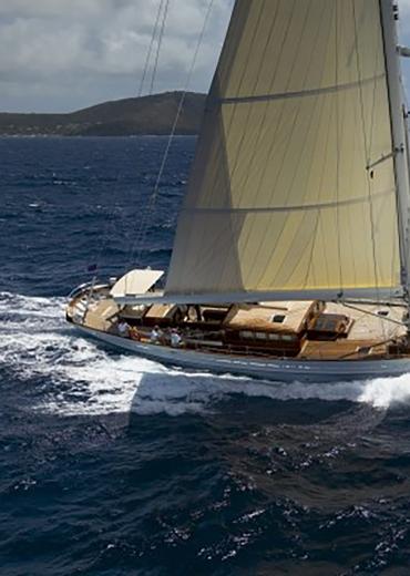 Holland Jachtbouw Dykstra Naval Architects custom dutch sailing yacht Nyima for sale