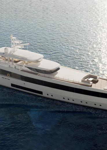 Feadship De Vries De Voogt Naval Architects custom Dutch motor yacht Project Fun for sale