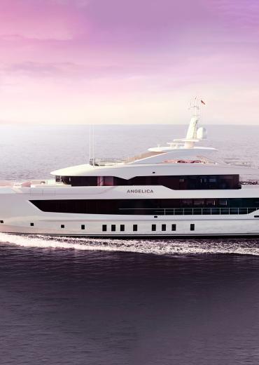 Heesen Yachts FDHF Omega Architects Van Oossanen Luca Dini yacht design custom Dutch motor yacht Project Angelica for sale