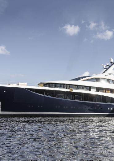 Feadship De Vries Redman Whitely Dixon RWD design custom Dutch motor yacht Project 714 for sale